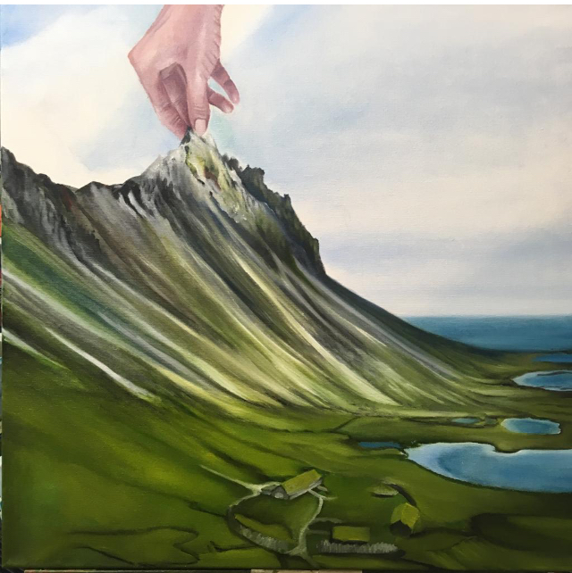 60x60 oil on canvas